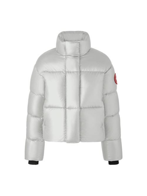 Giacca Donna argento con orlo corto CANADA GOOSE | 2256W200